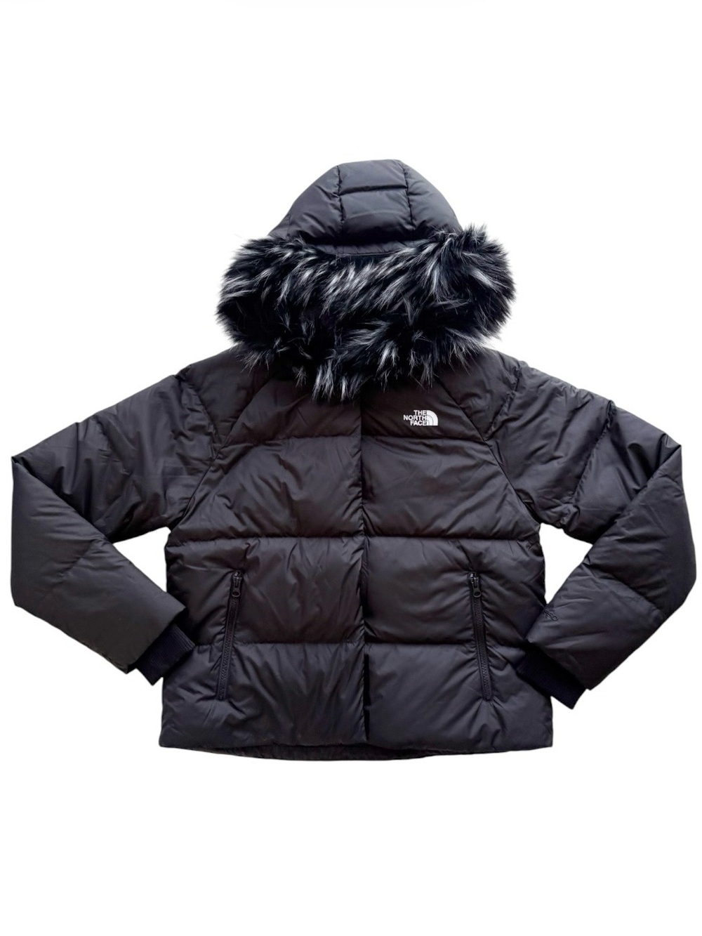 The North Face Dealio Down Crop Jacket Black Size Medium